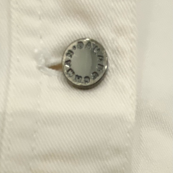 EUC Dana Buchman White Denim Jacket - Picture 3 of 9